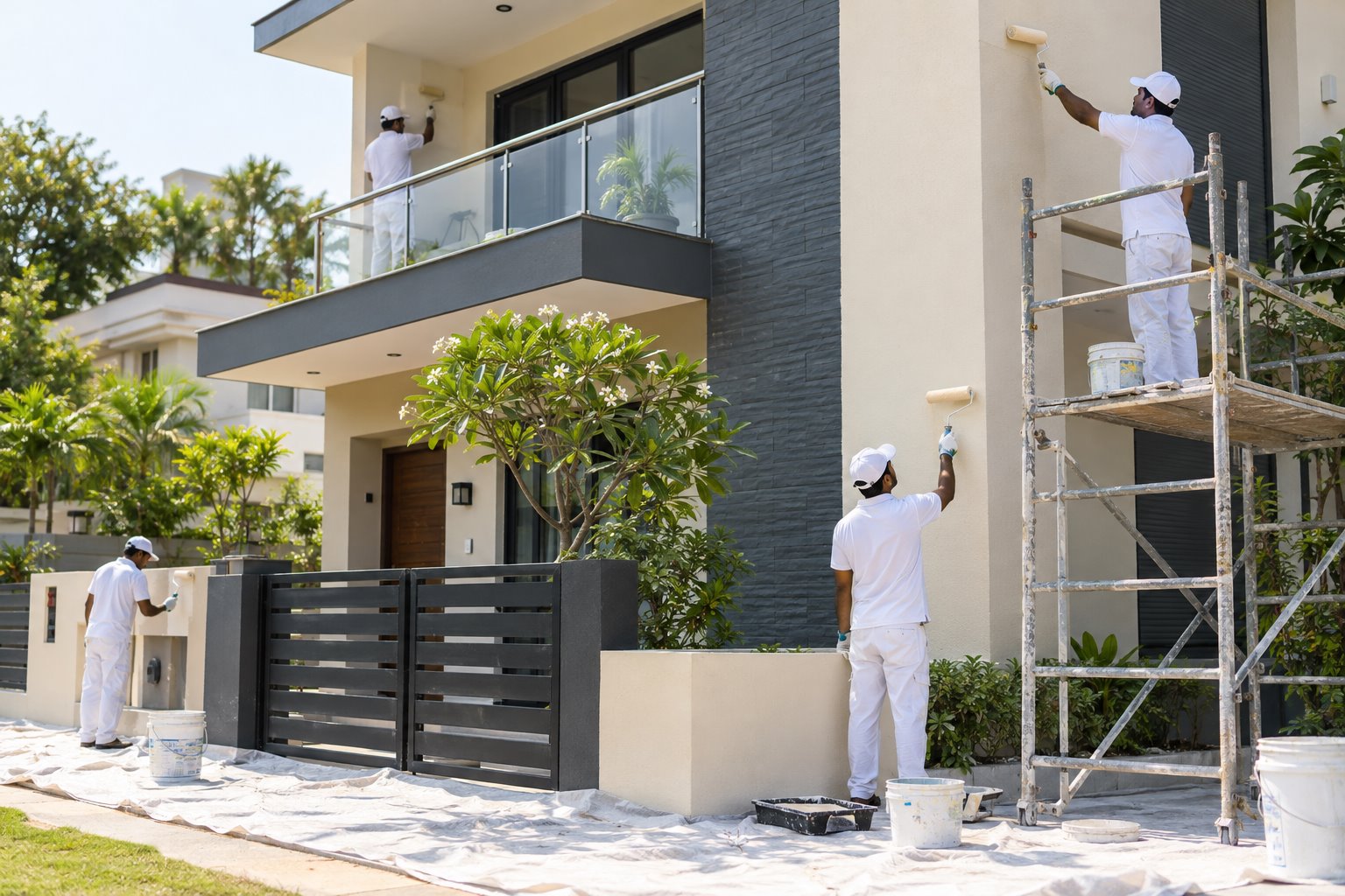 Exterior Painting in Gurgaon